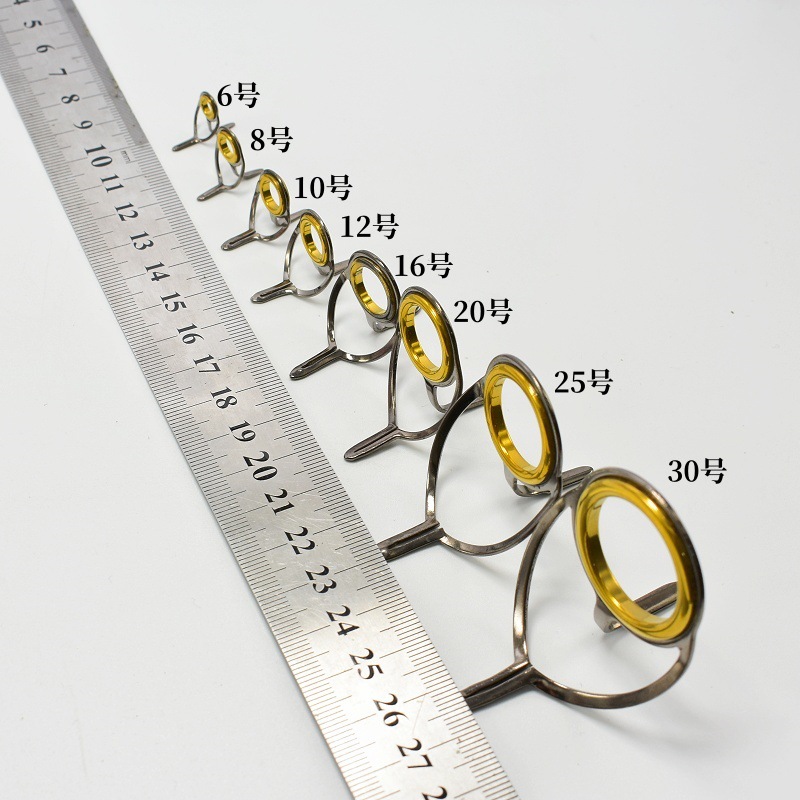 8Pcs Fishing Tackle Stainless  - đánh giá và giá Fishing Rod Guide Replacement