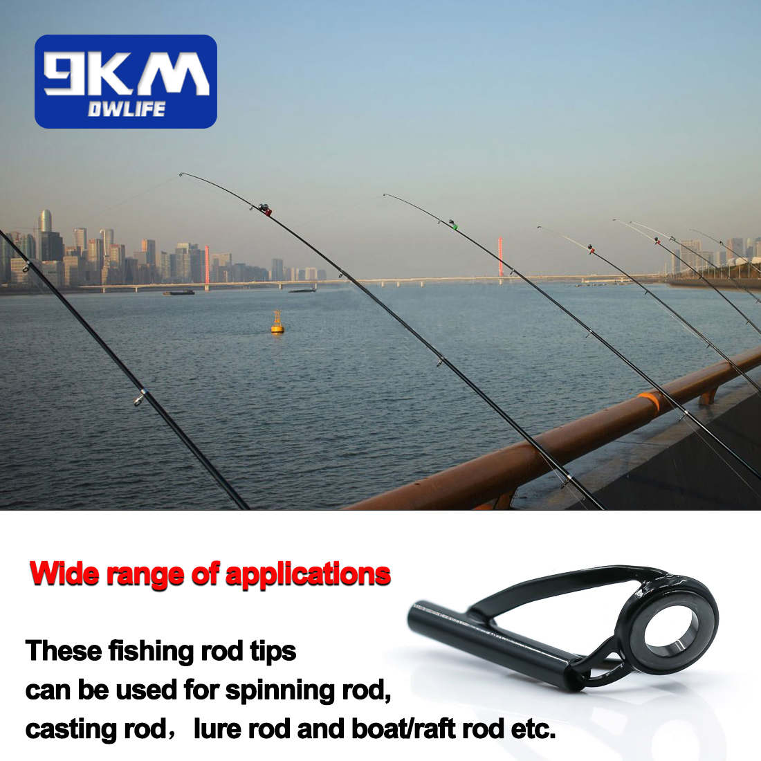 Fishing Rod Tip Top Guide Repa - đánh giá và giá Fishing Rod Guide Replacement