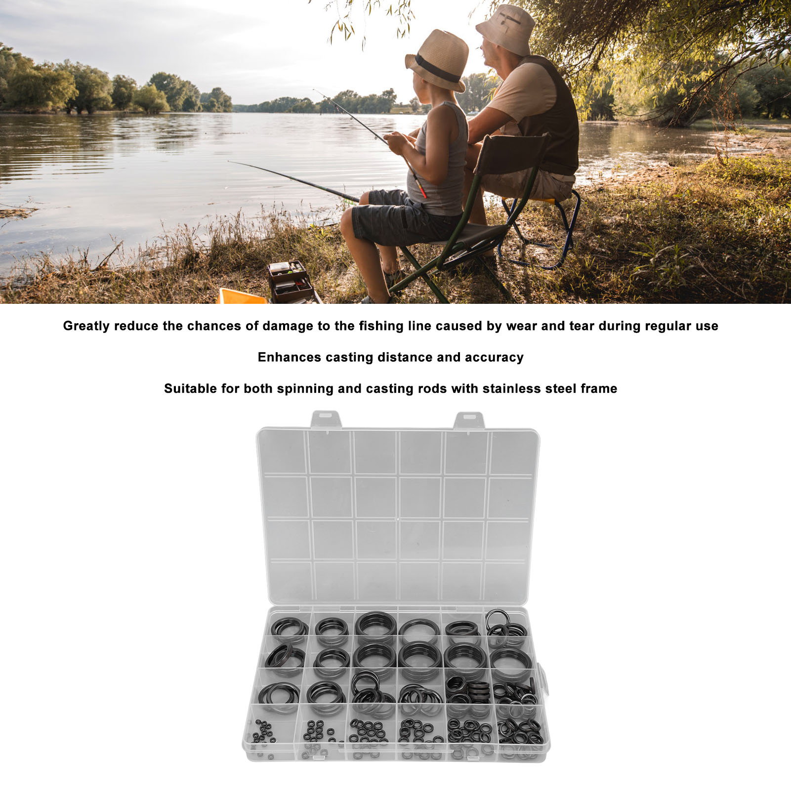 Fishing Rod Guide Repair Kit F - đánh giá và giá Fishing Rod Guide Replacement