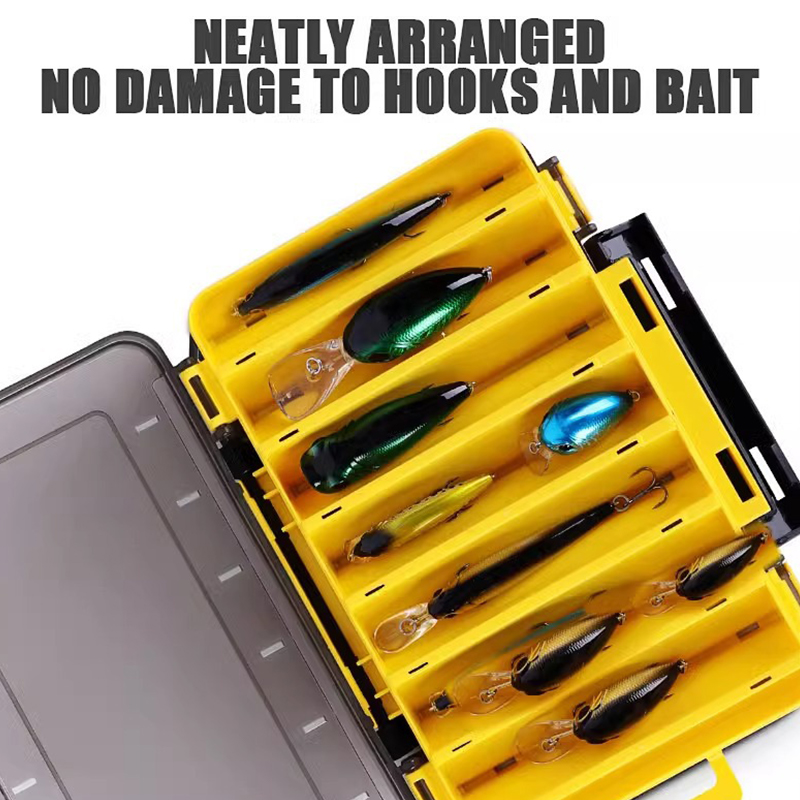 New Double Sided Fishing Lure  - đánh giá và giá Fishing Rod Case