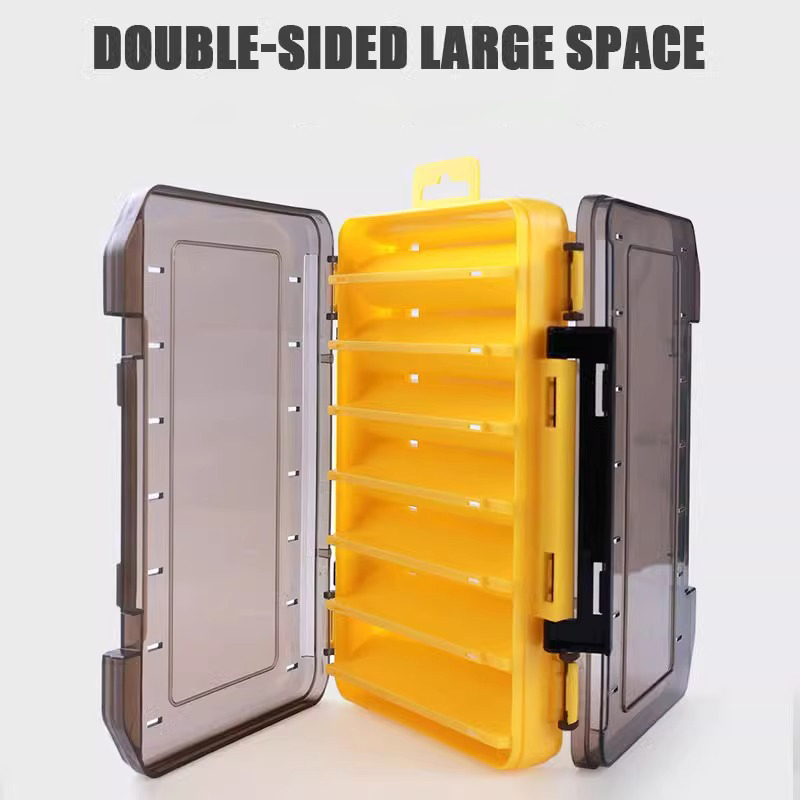 New Double Sided Fishing Lure  - đánh giá và giá Fishing Rod Case