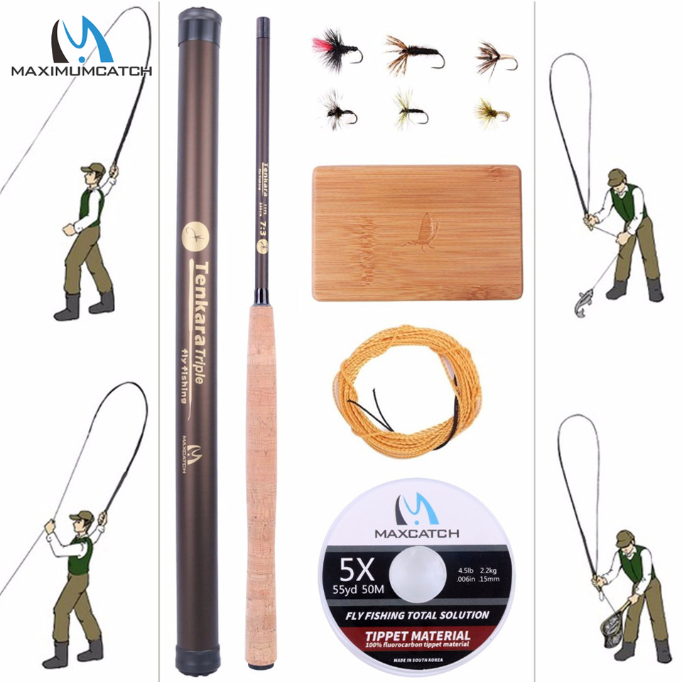Maximumcatch 9-13FT V-Tenkara  - đánh giá và giá Fishing Rod Ice