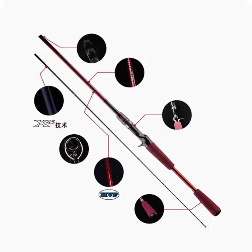 Carbon Fiber Lure Fishing Rod  - đánh giá và giá Fishing Rod Casting