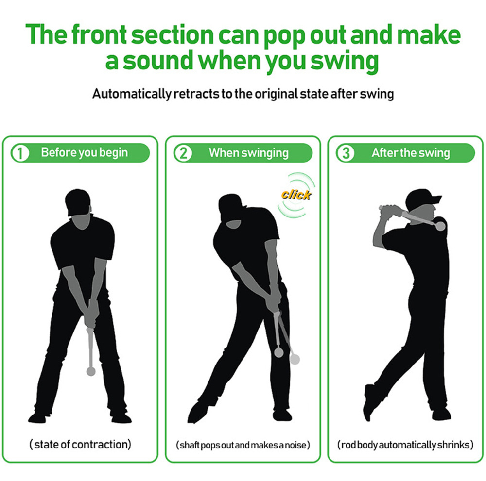 Golf Telescopic Swing Trainer  - đánh giá và giá Fishing Rod Telescopic
