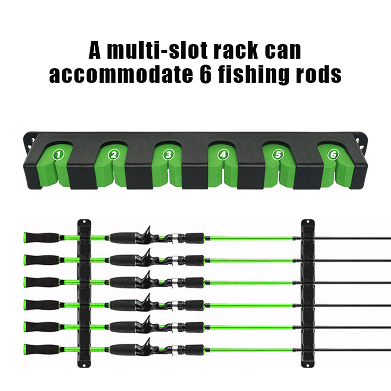 New Fishing Rod Holders 6-Rod  - đánh giá và giá Fishing Rod Repair Kit