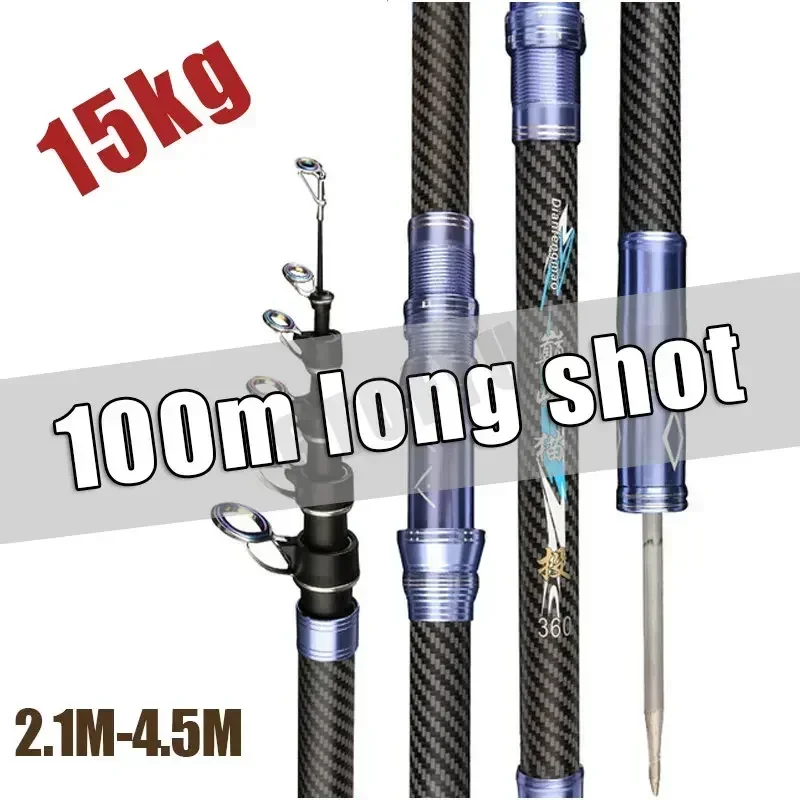 Best Telescopic Portable Rotar - đánh giá và giá Fishing Rod Surf