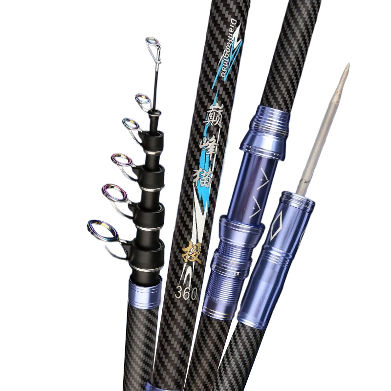 Best Telescopic Portable Rotar - đánh giá và giá Fishing Rod Surf