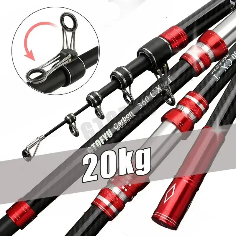 2.7m 3.0m 3.6m 3.9m 4.2m 4.5m  - đánh giá và giá Fishing Rod Surf