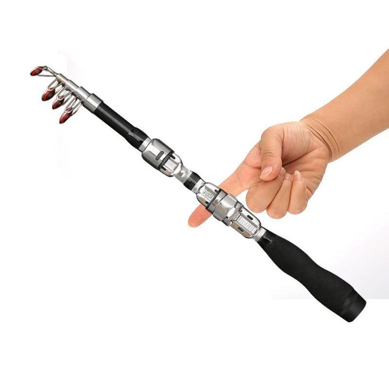 1M Adjustable Telescopic Fishi - đánh giá và giá Fishing Rod Casting