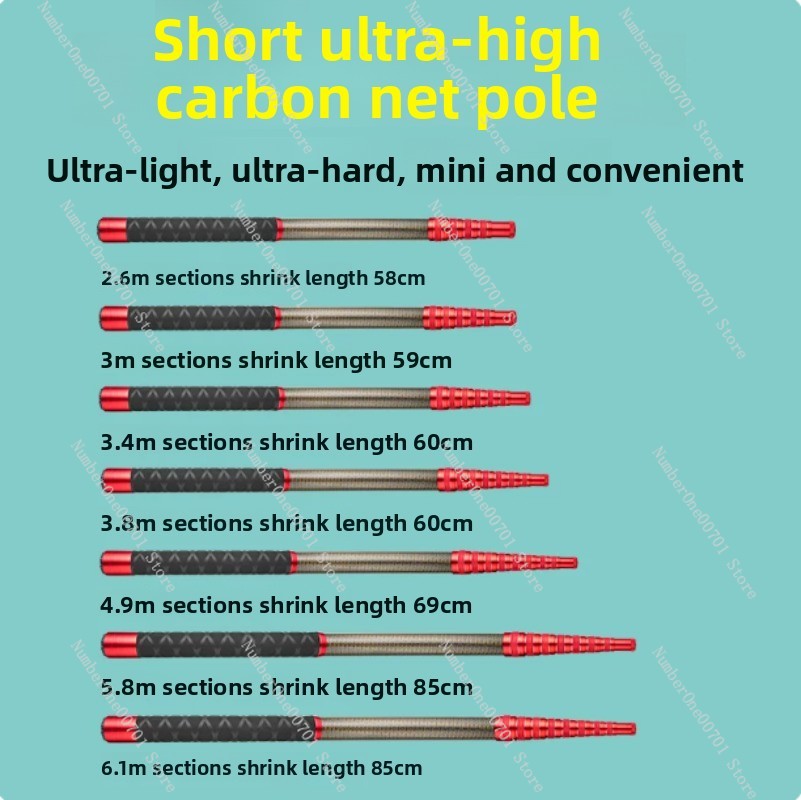 Short section ultra light, har - đánh giá và giá Fishing Rod Telescopic